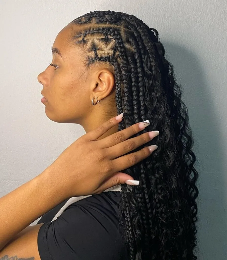 protective braids for natural hair