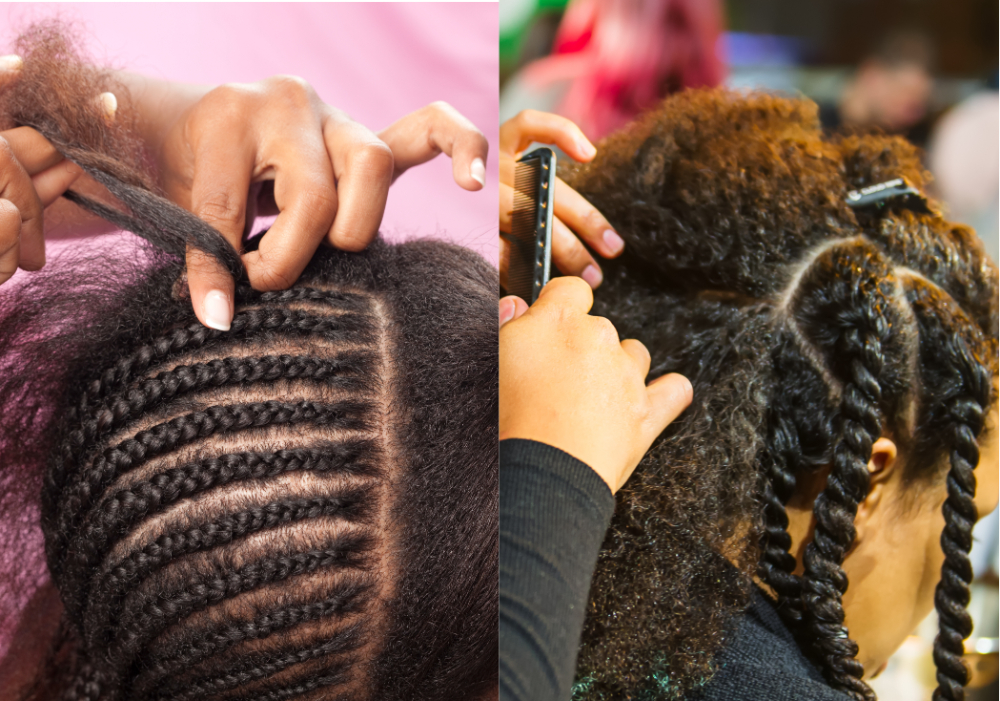 protective hairstyle - Braids and Twists