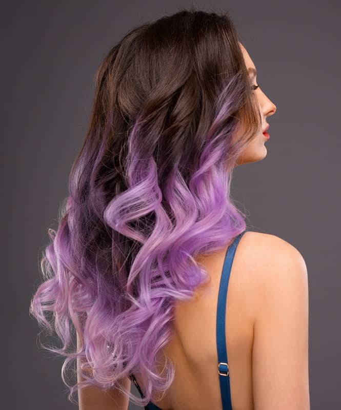 33 Amazing Purple Balayage Hair Color Looks of 2022