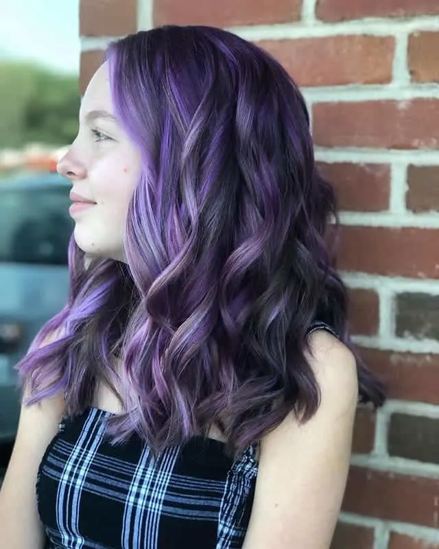 30 Striking Purple Hair Colors Trending in 2023