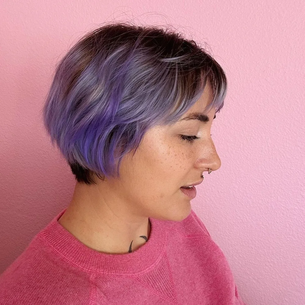 purple micro bob