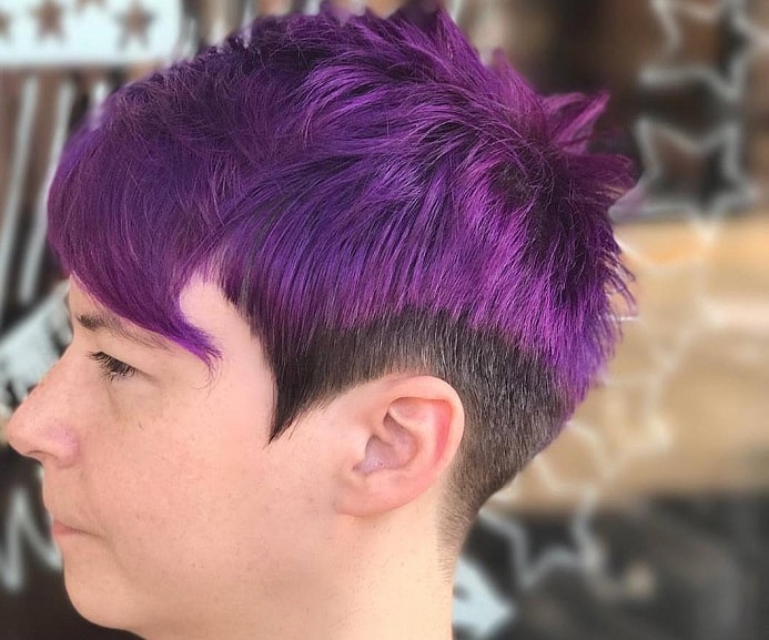 How to Get Purple Pixie Haircut