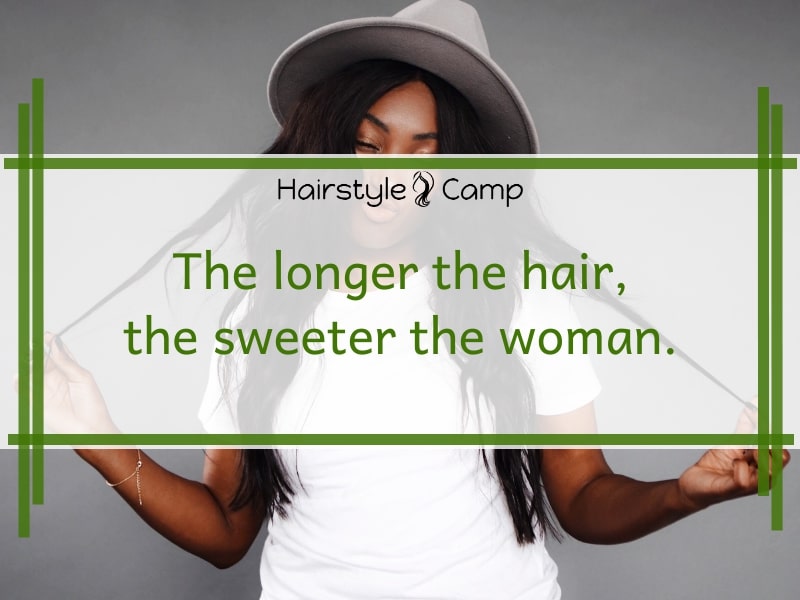beautiful quotes on long hair