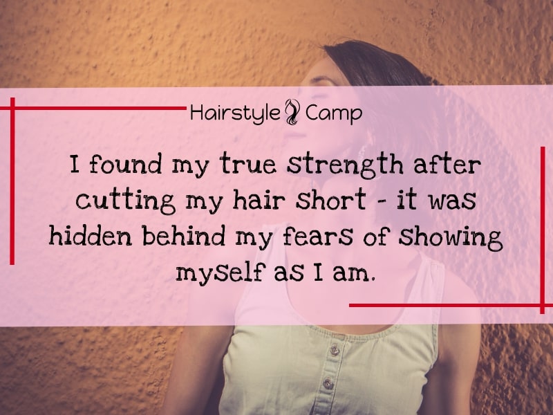 best quotes on short hair