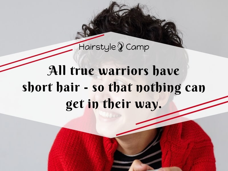 Quotes for short hair