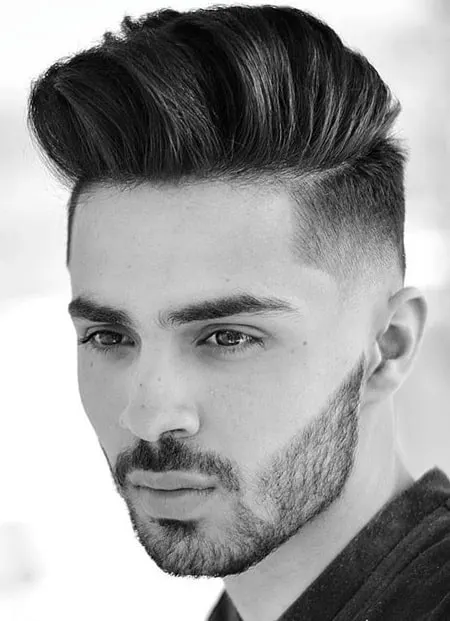 high razor fade hairstyle for men