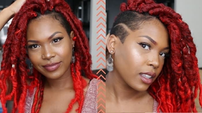 how to get red dreads