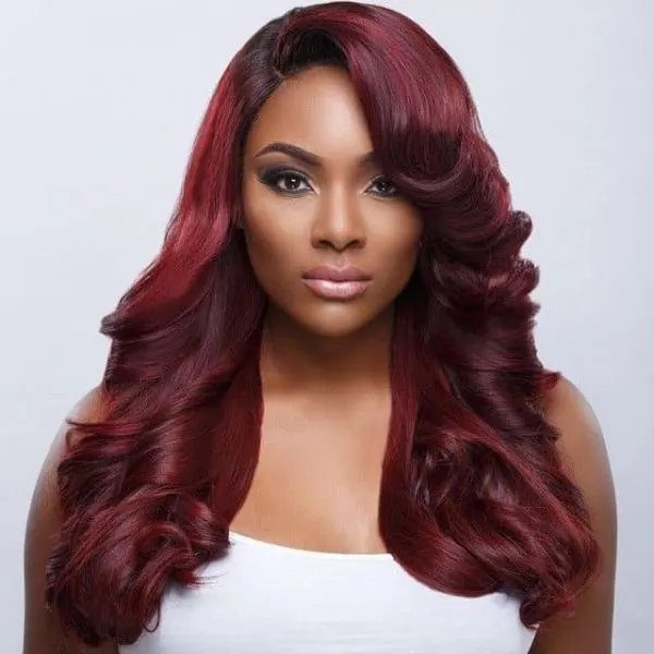 30 Most Flattering Hair Color Ideas For Dark Skin 22