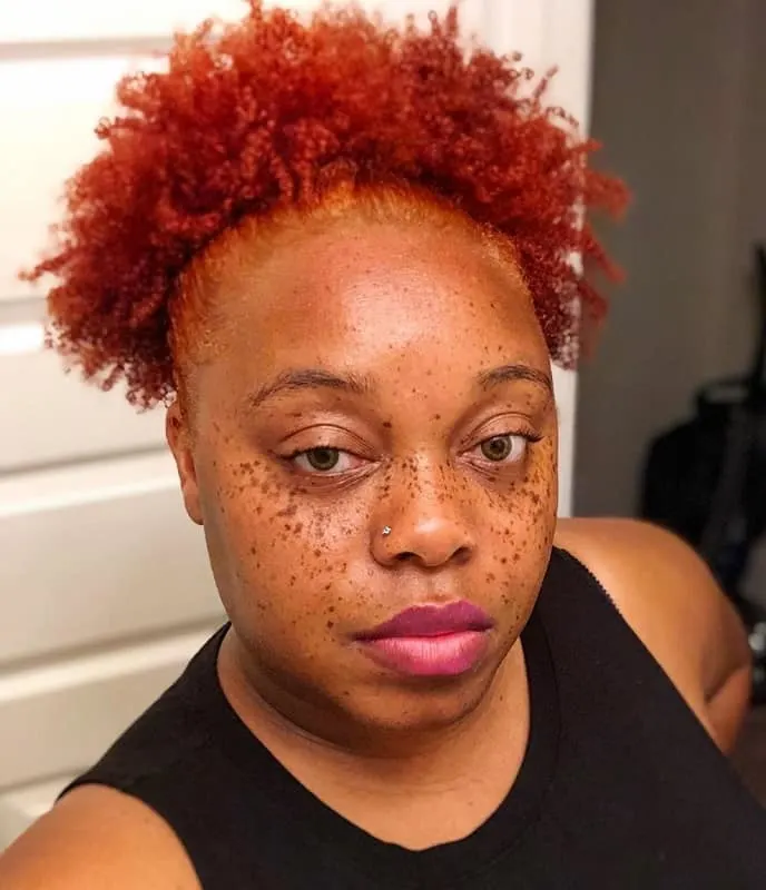 25 Marvelous Photos Of Black Women With Red Hair – Hairstylecamp