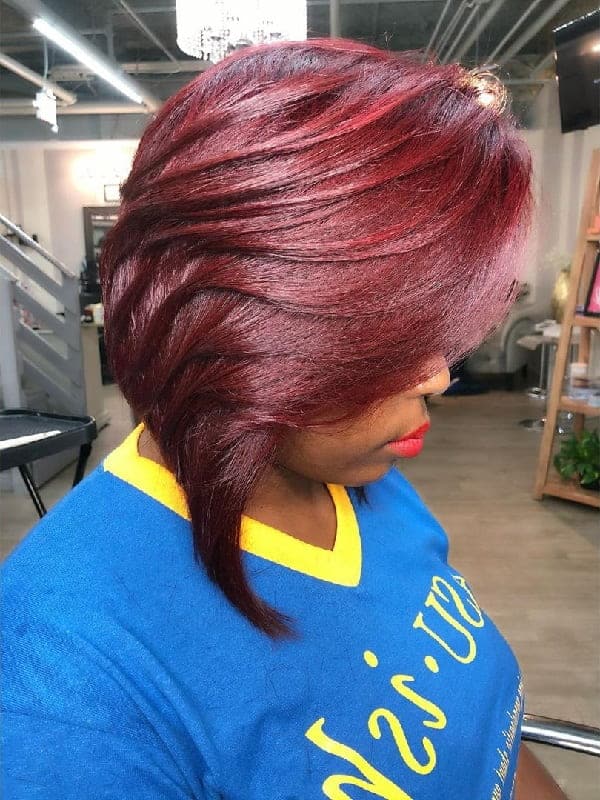 red hair for black women