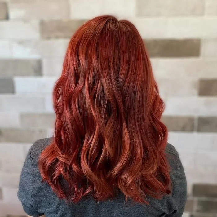 red hair glaze