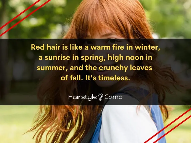 red hair quotes