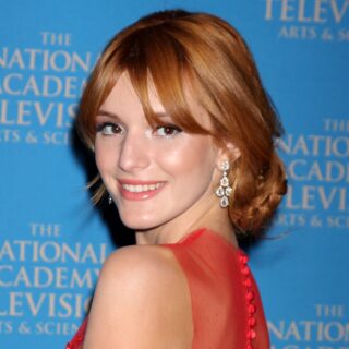 red headed actress Bella Thorne in her 20s