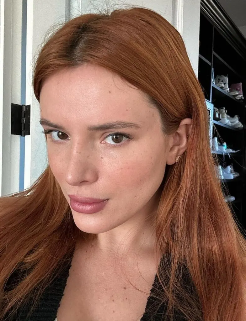 red headed actress in her 20s- Bella Thorne