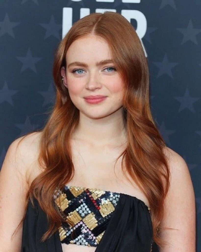 red headed actress in her 20s- Sadie Sink