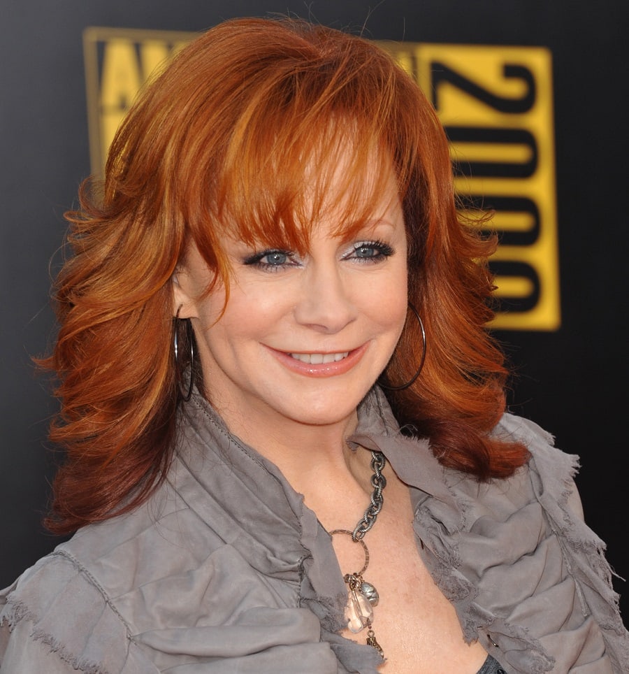 red headed actress over 50-Reba McEntire