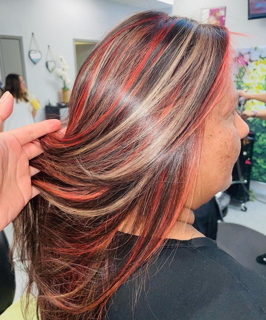 red highlights for over 50