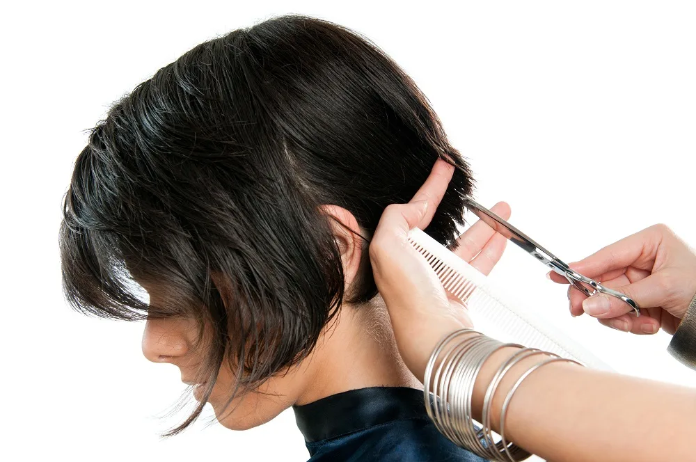 reduce the hair volume to avoid karen haircut