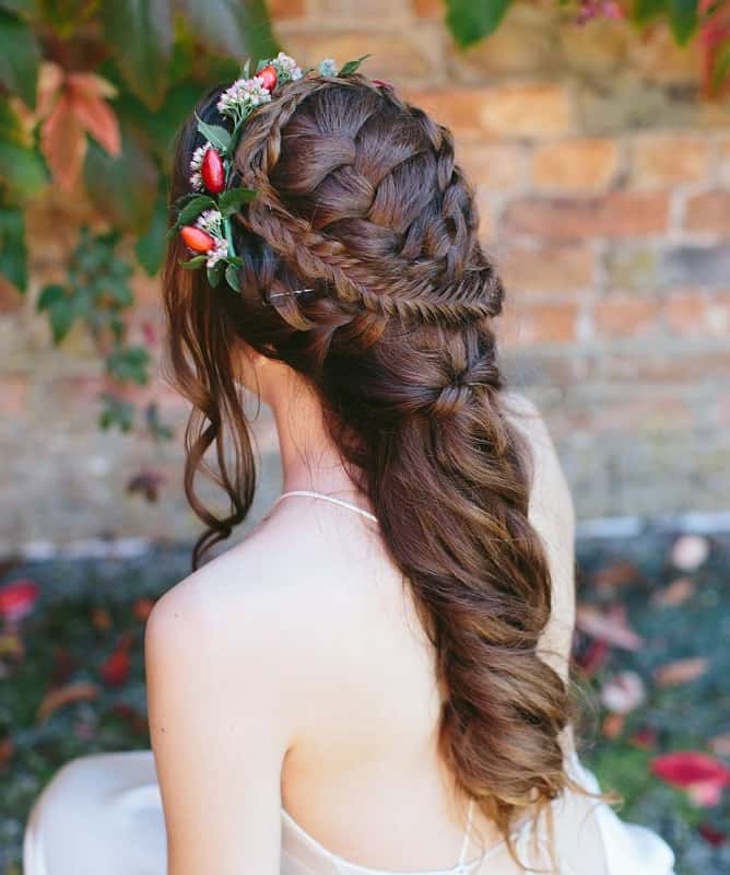 renaissance hairstyle for wedding