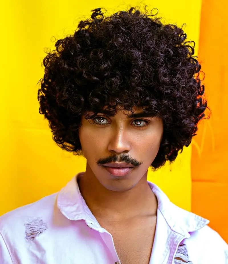 35 Awesome Afro Hairstyles for Men in 2023  The Trend Spotter