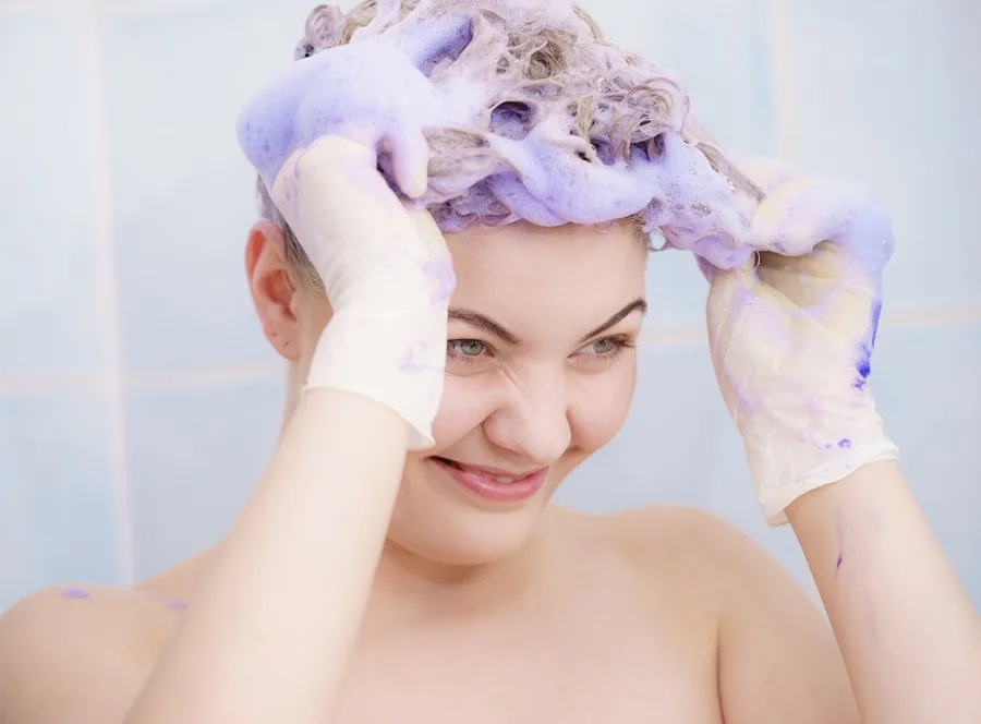 right way to use purple shampoo