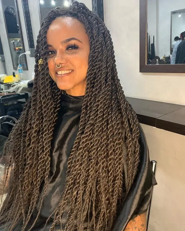 50 Flattering Twist Braids You've Gotta See in 2023