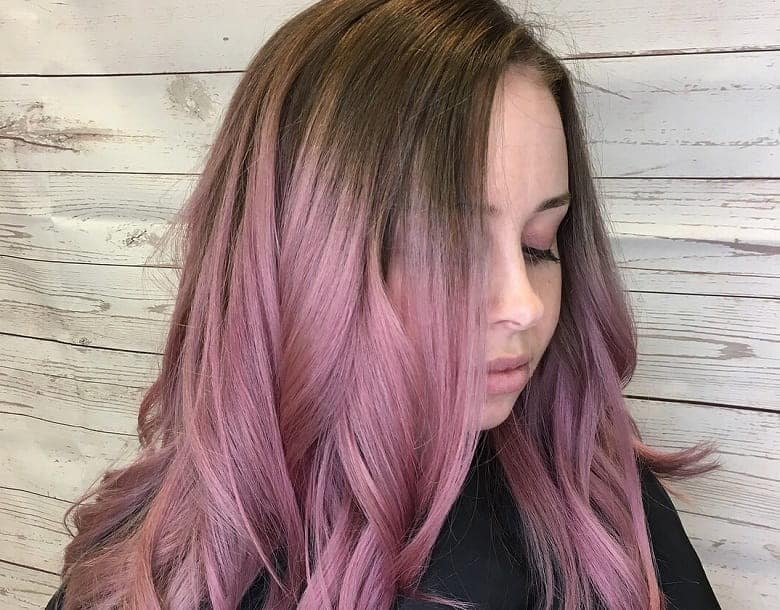 How to Dye Rose Gold Ombre Hair