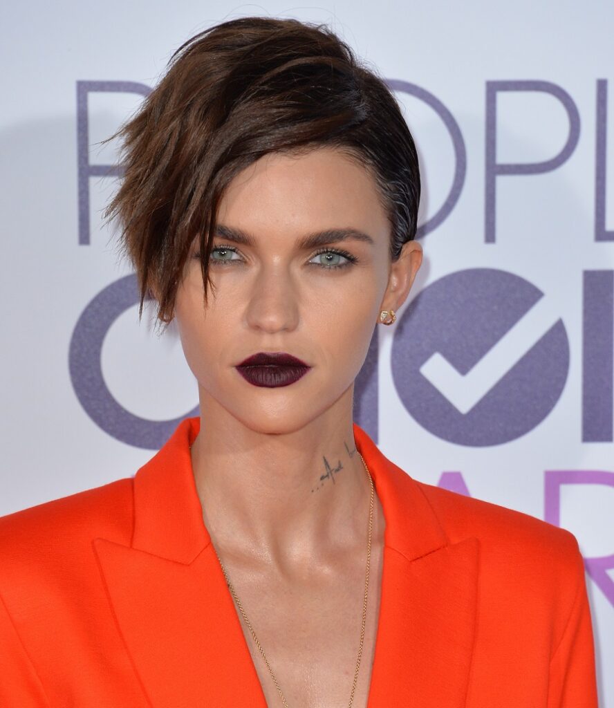 ruby rose with short punk hair