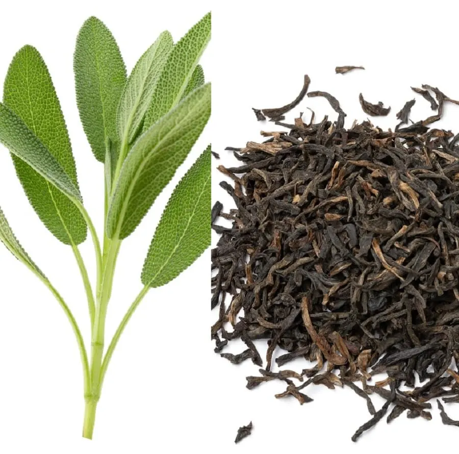 sage and black tea as natural alternative to chemical hair dye