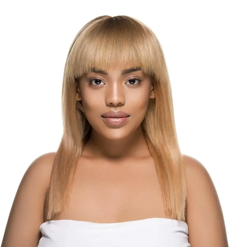 sandy blonde hair for black girls