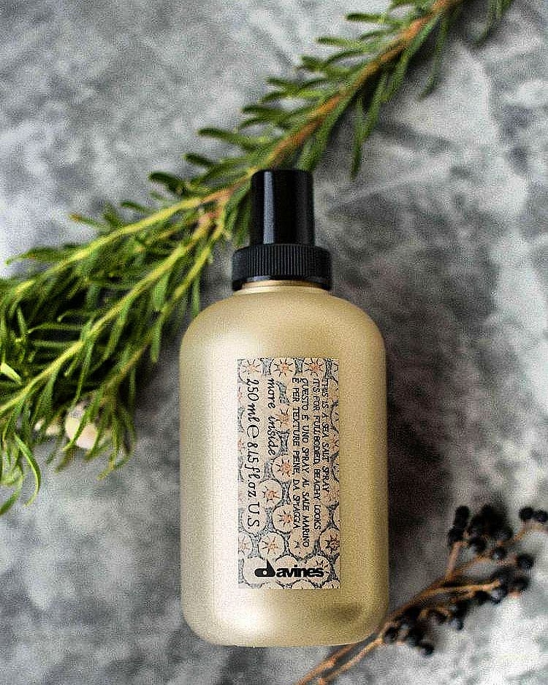 sea salt spray used to style hairstyles for boys with curly hair