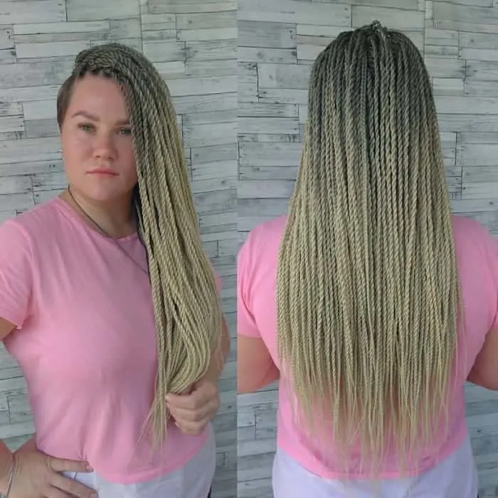 blonde senegalese twist hairstyles