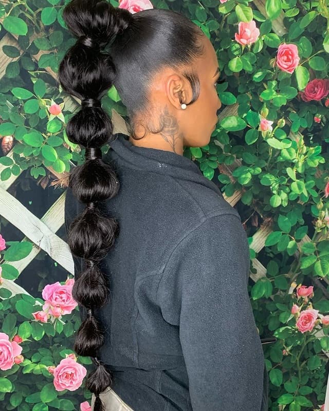 sew in invisible ponytail