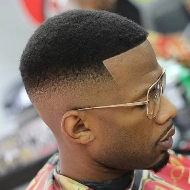 high shadow fade for men