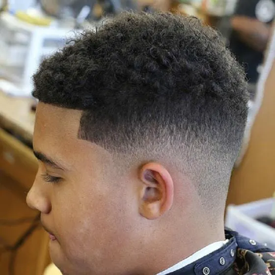 shadow fade with taper for men