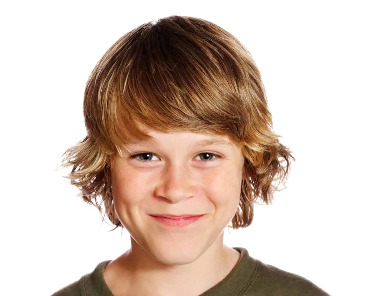 shaggy hair with bangs for boys