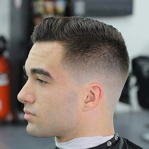 Shaved Sides And Short Hair On Top Cut Hairstylecamp