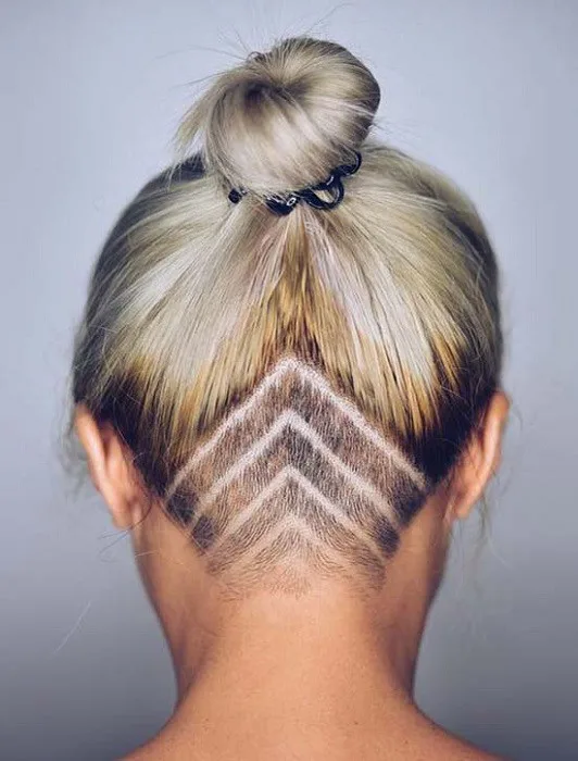 how to do hide a shaved undercut