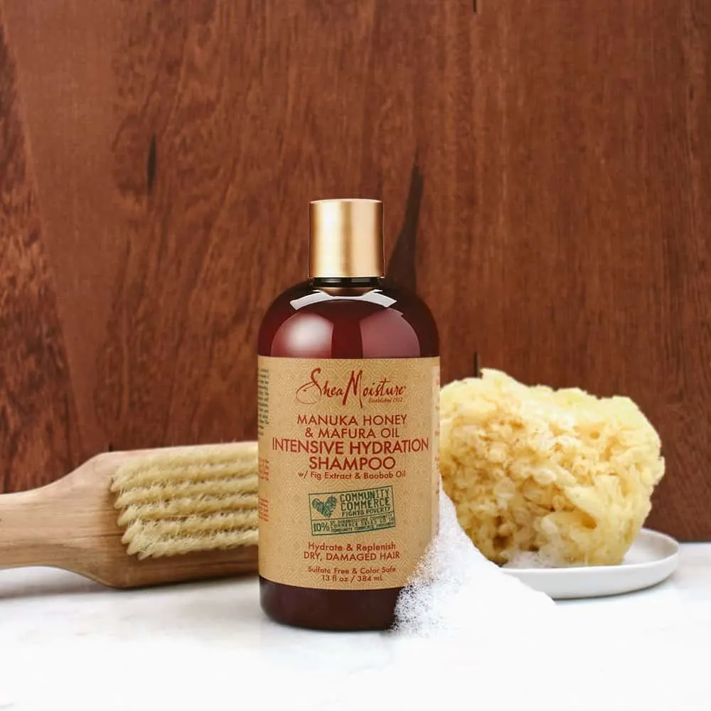 sheamoisture manuka honey & mafura oil intensive hydration shampoo