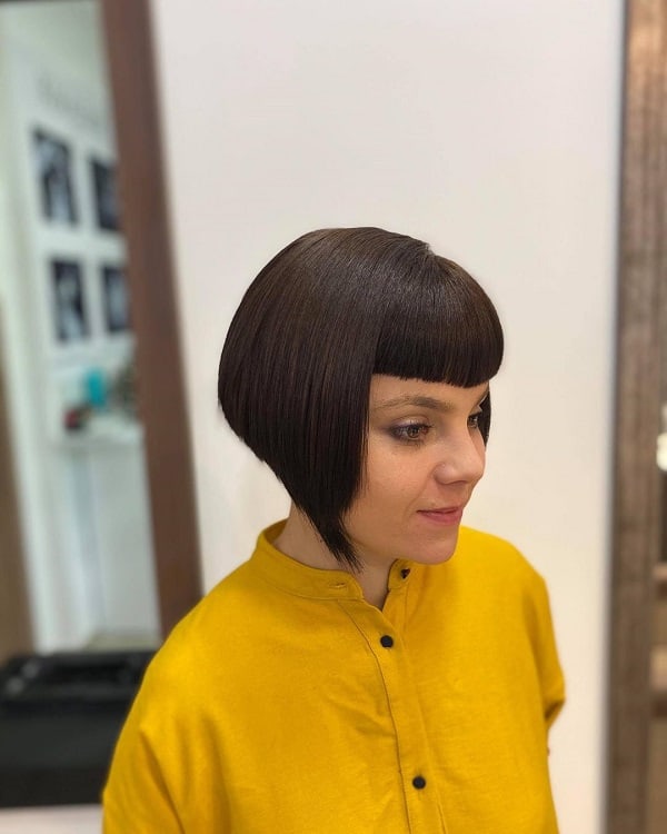 Short A-Line Bob with Bangs