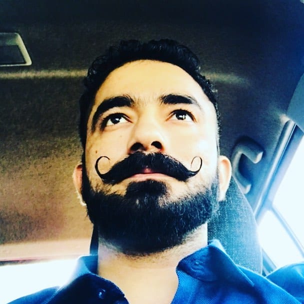 How to Style Short Beard Accompanied by A Long Mustache [2019]