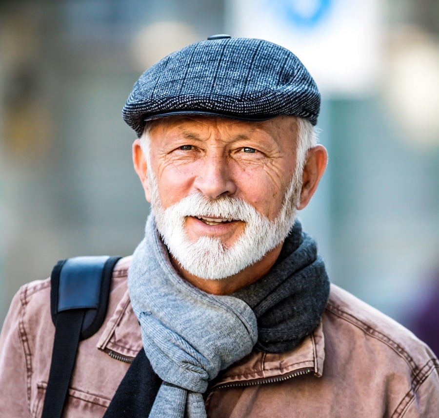 short beard style for men over 50