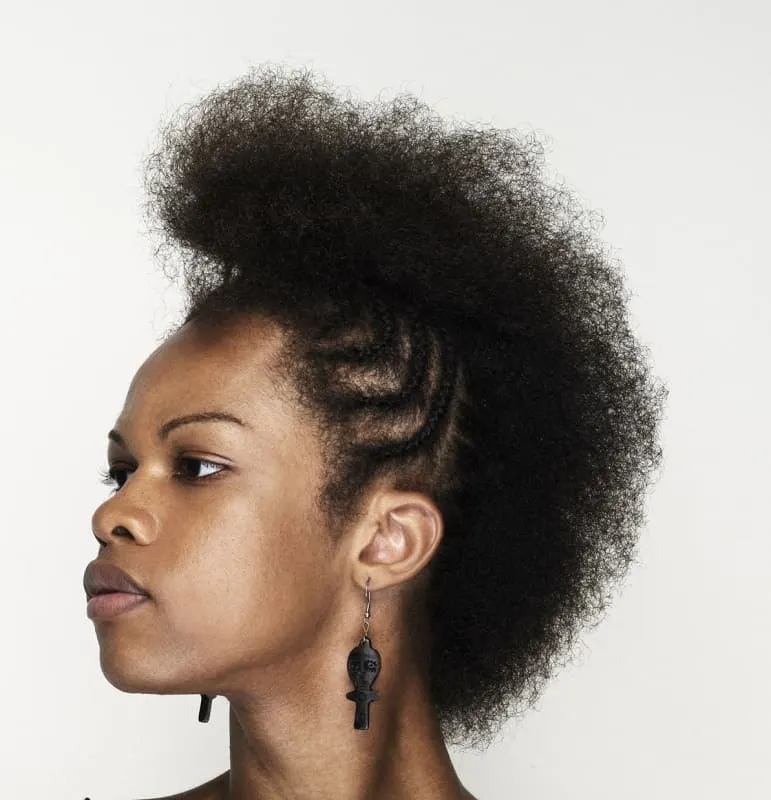 African American braid hairstyles for short hair