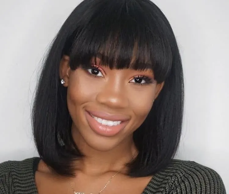 10 of The Best Short Black Hairstyles With Bangs (2023 Trends)