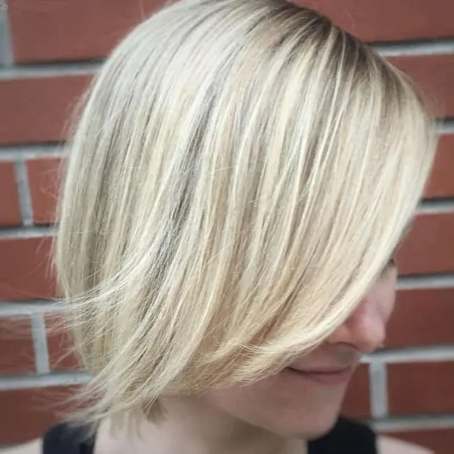 blonde hairstyles of short length hair