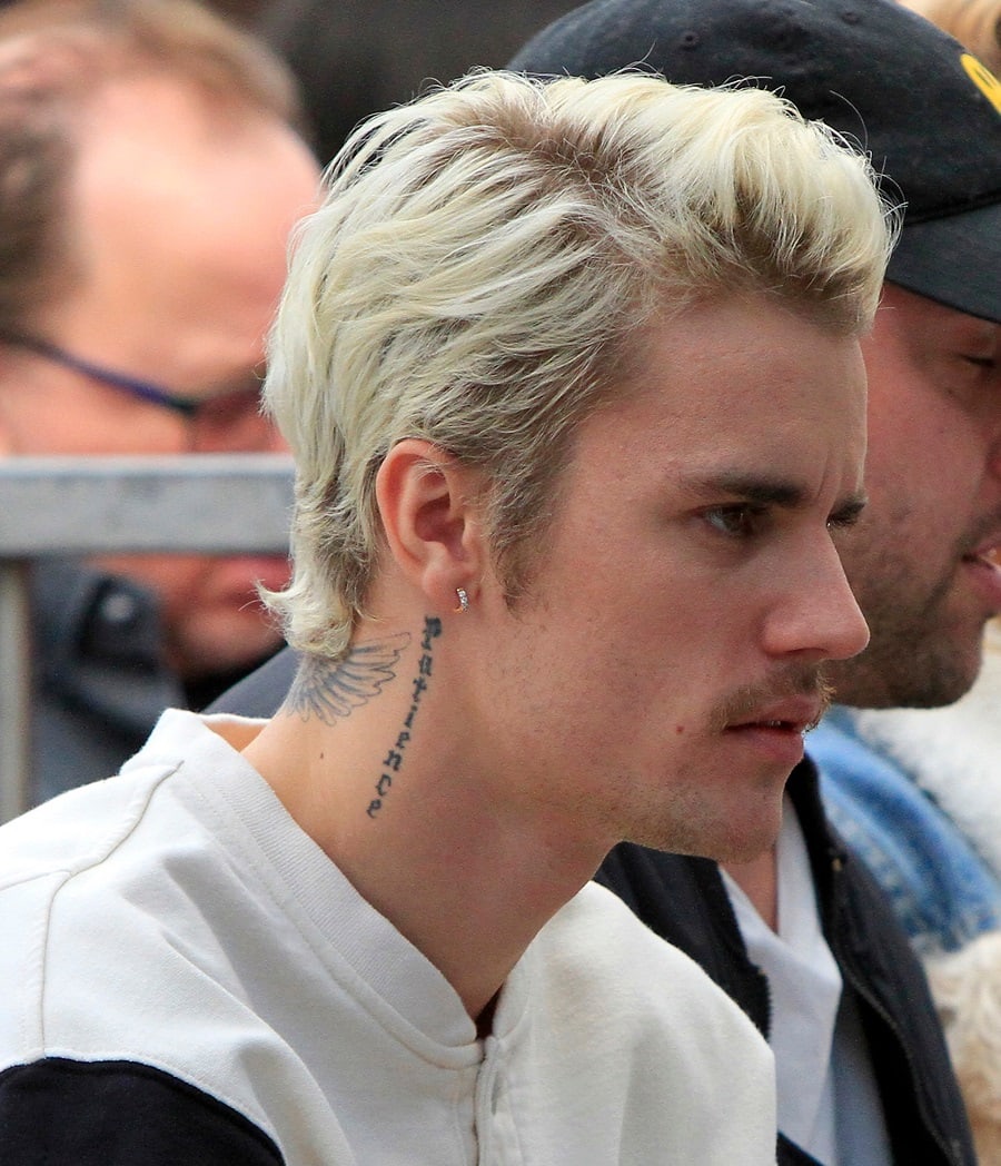 Justin Bieber hairstyle of 2019