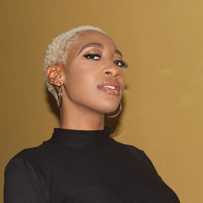 Short Blonde Hair for Black Women