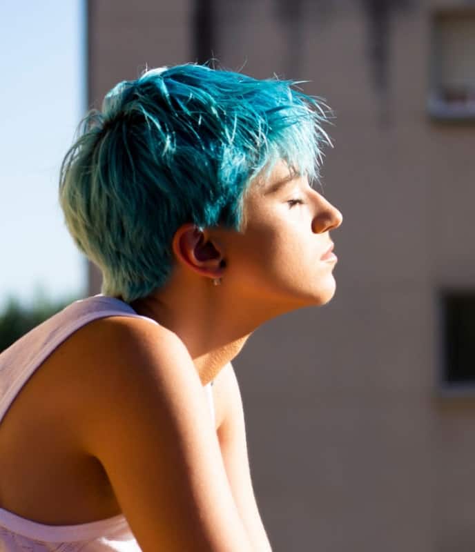 30 Astonishing Short Blue Hair Color Ideas for 2023