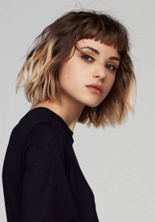 40 Stunning Short Bob Haircuts With Bangs For 2021