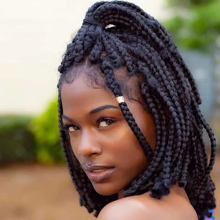 50 Hottest Short Box Braid Hairstyles (2024 Trends)